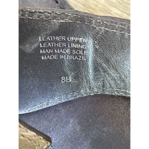 BCBMAXAZRIA! Brazil Women’s Genuine Leather Sandals Size 8B - Picture 6 of 7